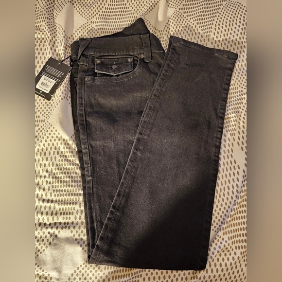 True Religion Black Slim Jeans Classic Style - Picture 1 of 4